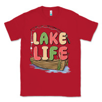 Red lake life Classic Tee - MaliasSmallBusiness