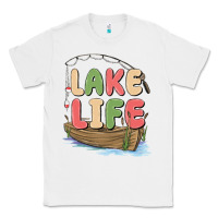 White lake life Classic Tee - MaliasSmallBusiness
