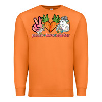 Peace Love Easter Day Premium Sweatshirt | Teevron