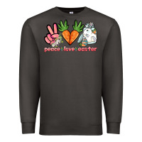 Smoke Peace love Easter Day Premium Sweatshirt - HowdyJamesFarm