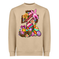 Mushroom He Is Risen Heavyweight Sweatshirt - BundleAndBundleShop