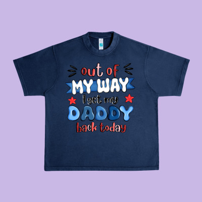 Out Of My Wat ı Get My Daddy Back Today Urban Heavy Tee Designed By Maliassmallbusiness