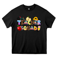 Black teacher squad Heavy Core Tee - AdoDesignShop
