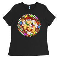 Black Christmas chick Ladies Tee - Artiststas