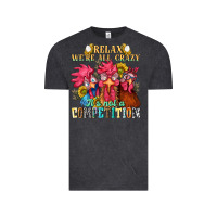 Vintage Black relax were all crazy its not a competition nca Vintage Tee - NancyCooperArtShop