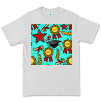 Dove Grey graduation seamless pattern Premium Tee - BundleAndBundleShop