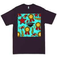 Plum graduation seamless pattern Premium Tee - BundleAndBundleShop