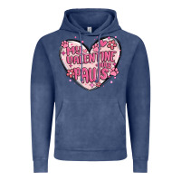 Vintage Denim my valentine has paws Vintage Hoodie - MaliasSmallBusiness