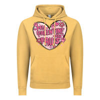 Vintage Mustard my valentine has paws Vintage Hoodie - MaliasSmallBusiness