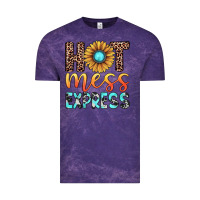 Cloud Purple hot mess express Vintage Tee - JahusDesignShop
