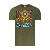 Vintage Olive hot mess express Vintage Tee - JahusDesignShop