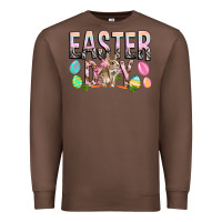 Chestnut Easter Day with rabbit Premium Sweatshirt - HowdyJamesFarm