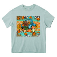 Arona Thanksgiving Truck With Turkey Heavy Core Tee - Artiststas