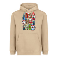 Mushroom ho ho ho gnomes Heavyweight Hoodie - CowGirlArtShop