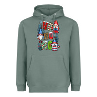 Sage ho ho ho gnomes Heavyweight Hoodie - CowGirlArtShop