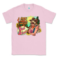 Bubblegum Pink i just smile and say god bless Classic Tee - NancyCooperArtShop