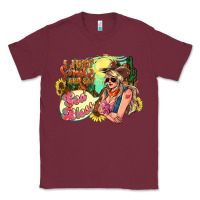 Burgundy i just smile and say god bless Classic Tee - NancyCooperArtShop