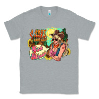 Heather Grey i just smile and say god bless Classic Tee - NancyCooperArtShop
