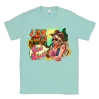 Seafoam i just smile and say god bless Classic Tee - NancyCooperArtShop
