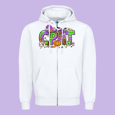 Halloween Cpht Pharmacy Technician Zipper Hoodie Designed By Texasbilliewilder