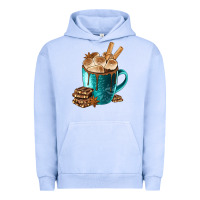 Pigment Grape Ice Chocolate And Coffee Urban Hoodie - FaDigitalArtStudio