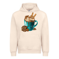 Sandshell Chocolate And Coffee Urban Hoodie - FaDigitalArtStudio