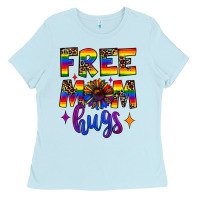 Baby Blue free mom hugs Ladies Tee - JahusDesignShop