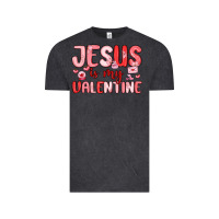 Vintage Black jesus is my valentine Vintage Tee - MaliasSmallBusiness