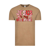 Vintage Coffee jesus is my valentine Vintage Tee - MaliasSmallBusiness