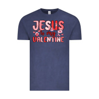 Vintage Denim jesus is my valentine Vintage Tee - MaliasSmallBusiness