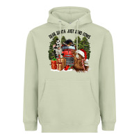 Matcha dear santa just send cows Heavyweight Hoodie - CowGirlArtShop
