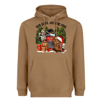 Toasted Coconut dear santa just send cows Heavyweight Hoodie - CowGirlArtShop