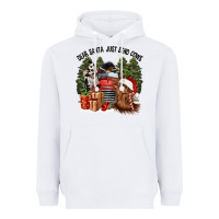 White dear santa just send cows Heavyweight Hoodie - CowGirlArtShop