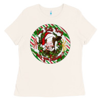 Bone Christmas cow bells ring are you listening Ladies Tee - Artiststas