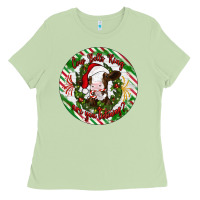 Matcha Christmas cow bells ring are you listening Ladies Tee - Artiststas