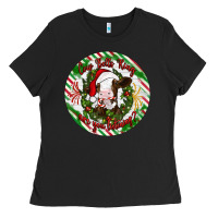 Christmas Cow Bells Ring Are You Listening Ladies Tee | Teevron
