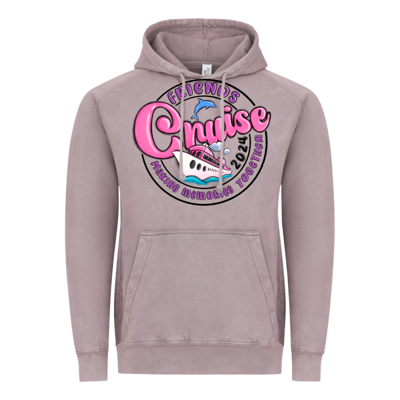 Friends 2024 Cruise Vintage Hoodie by MaliasSmallBusiness | Teevron