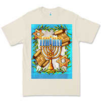 Bone candlestick with parchment Premium Tee - AdoDesignShop