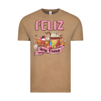 Vintage Coffee mexican new year Vintage Tee - MaliasSmallBusiness