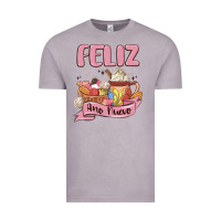 Vintage Zinc mexican new year Vintage Tee - MaliasSmallBusiness