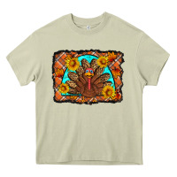 Mossy Thanksgiving Turkey Heavy Core Tee - Artiststas