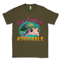Army Green im turtley adorable Classic Tee - NancyCooperArtShop