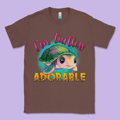 Im Turtley Adorable Classic Tee Designed By Nancycooperartshop