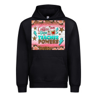 Black coffee gives me teacher powers tumbler Urban Hoodie - BundleAndBundleShop