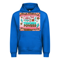 Cobalt coffee gives me teacher powers tumbler Urban Hoodie - BundleAndBundleShop