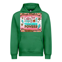 Emerald coffee gives me teacher powers tumbler Urban Hoodie - BundleAndBundleShop