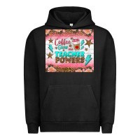 Pigment Black coffee gives me teacher powers tumbler Urban Hoodie - BundleAndBundleShop