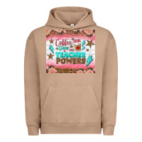 Pigment Burro coffee gives me teacher powers tumbler Urban Hoodie - BundleAndBundleShop