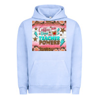 Pigment Grape Ice coffee gives me teacher powers tumbler Urban Hoodie - BundleAndBundleShop