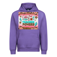 Tulip coffee gives me teacher powers tumbler Urban Hoodie - BundleAndBundleShop